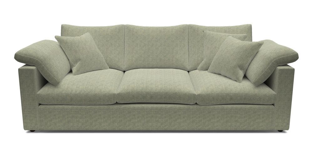 4 Seater Straight Arm Sofa