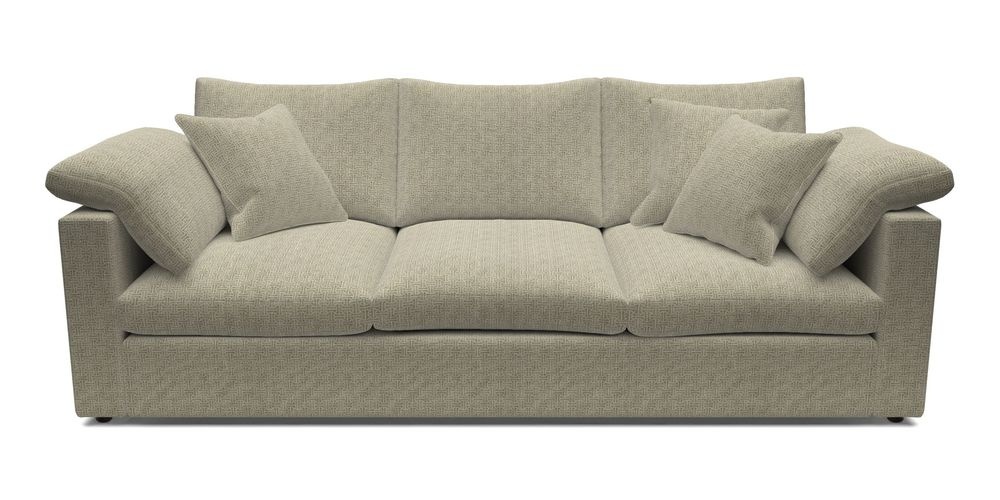 4 Seater Straight Arm Sofa
