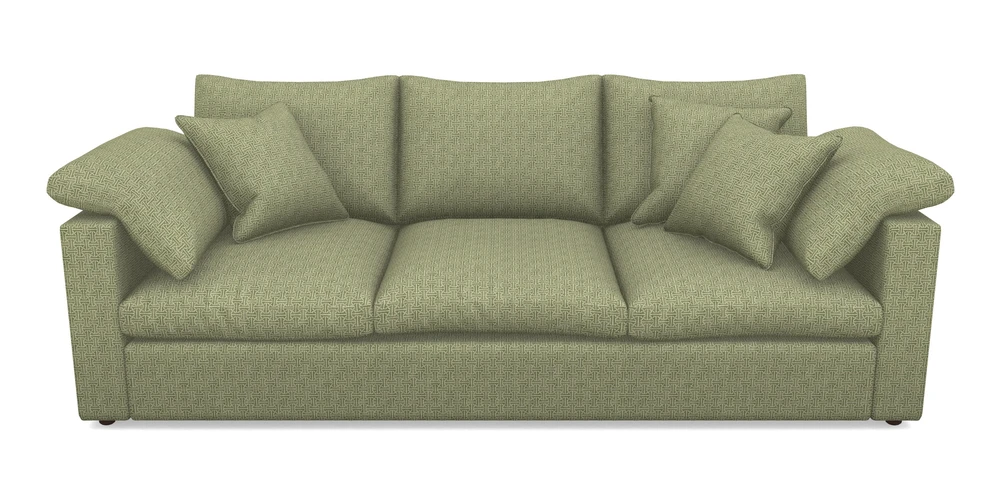 4 Seater Straight Arm Sofa