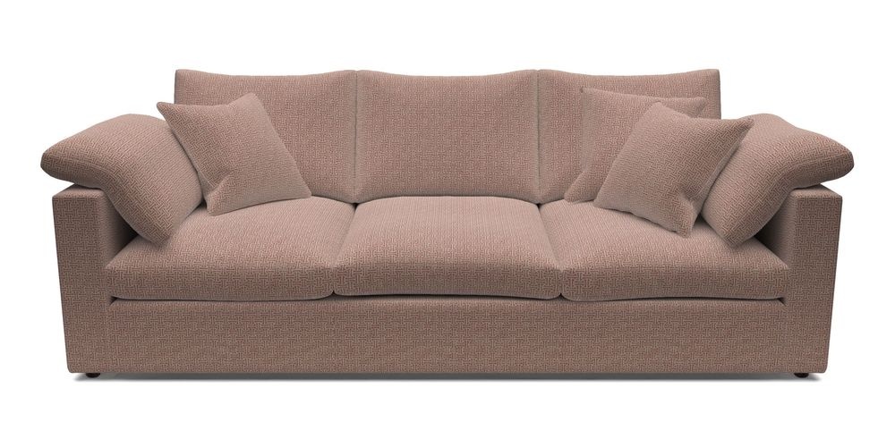 4 Seater Straight Arm Sofa