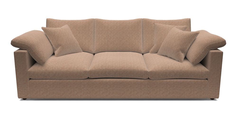 4 Seater Straight Arm Sofa