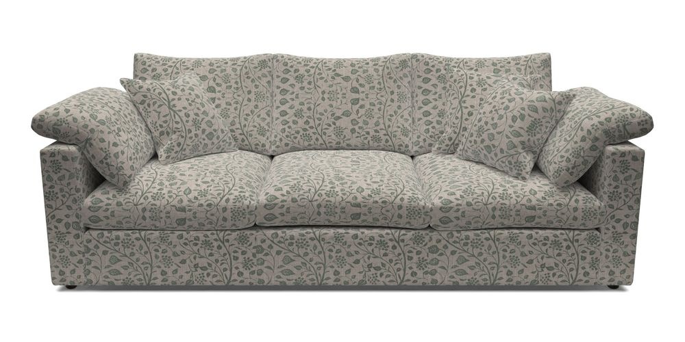 4 Seater Straight Arm Sofa