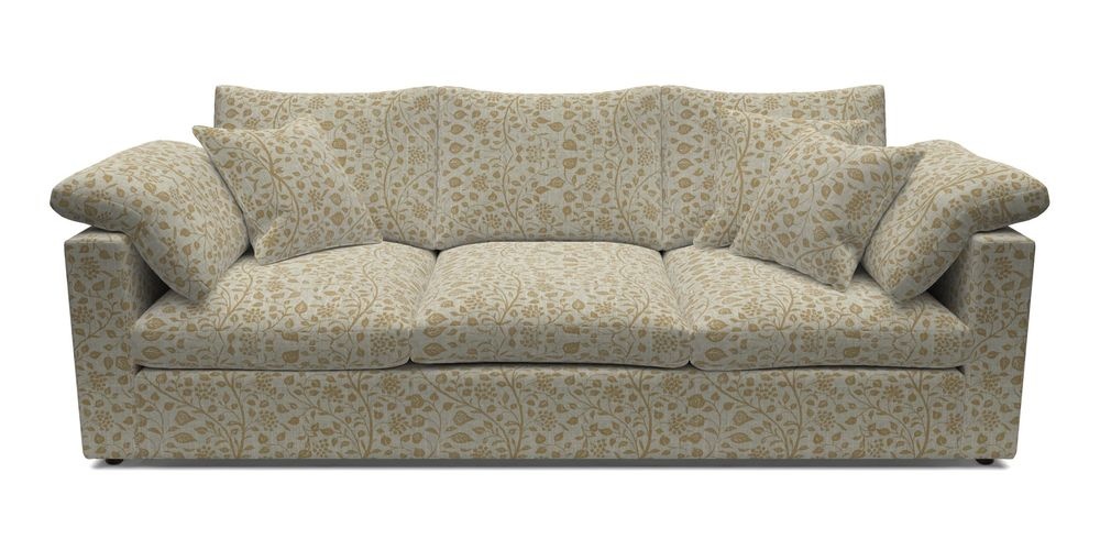 4 Seater Straight Arm Sofa