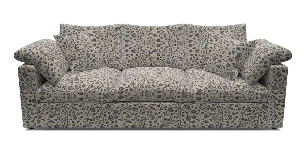 4 Seater Straight Arm Sofa