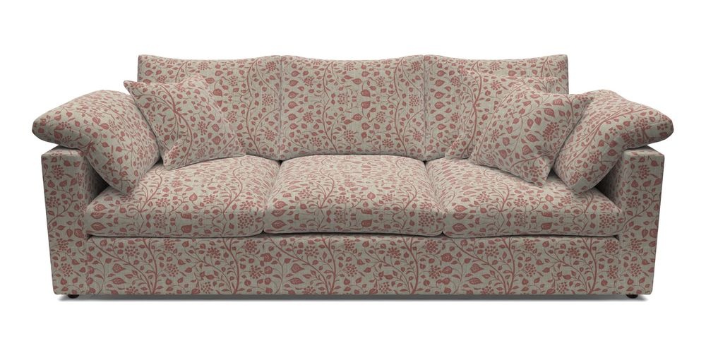 4 Seater Straight Arm Sofa