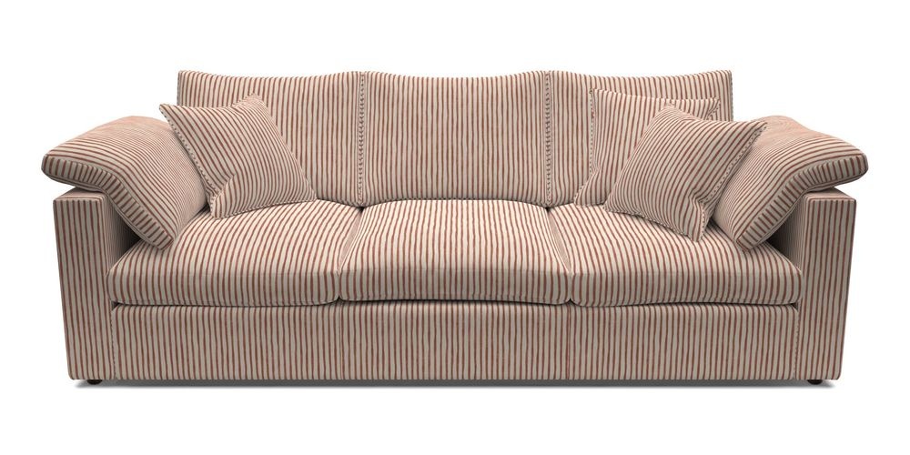 4 Seater Straight Arm Sofa