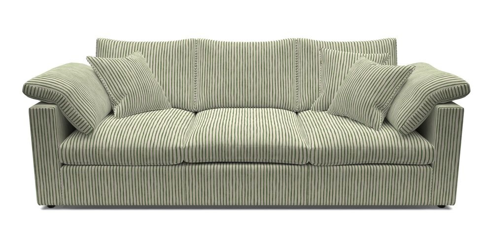 4 Seater Straight Arm Sofa