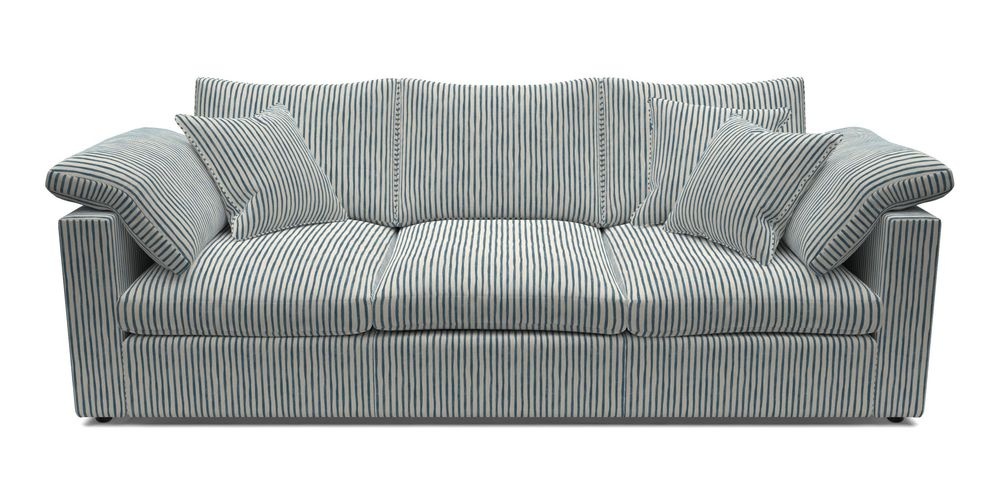 4 Seater Straight Arm Sofa
