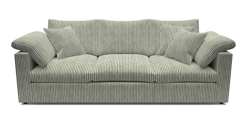 4 Seater Straight Arm Sofa
