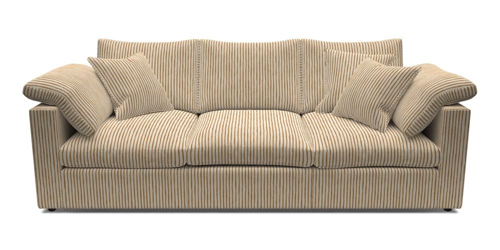 4 Seater Straight Arm Sofa
