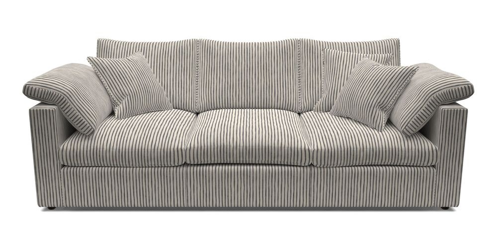 4 Seater Straight Arm Sofa