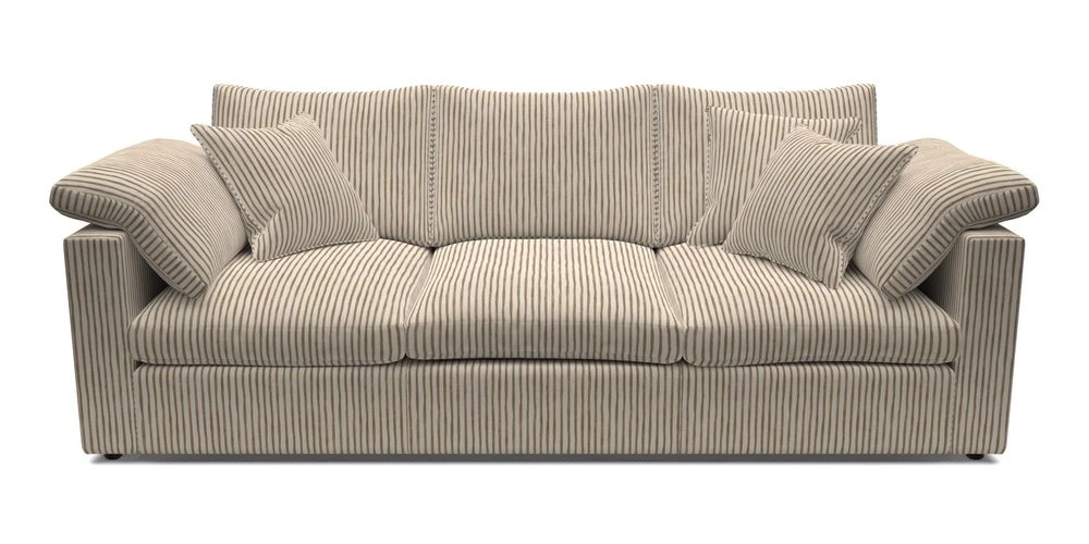 4 Seater Straight Arm Sofa