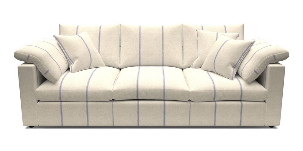 4 Seater Straight Arm Sofa