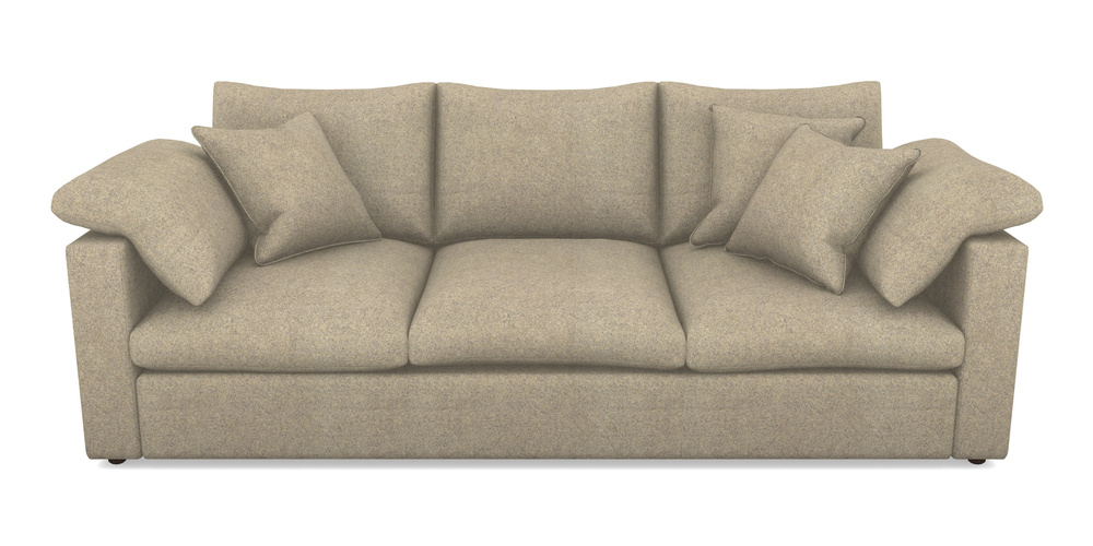 Product photograph of Big Softie Straight Arm 4 Seater Straight Arm Sofa In Cloth 22 Weaves - Grand Teton - Quartz from Sofas and Stuff Limited