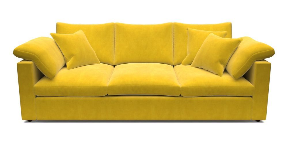 4 Seater Straight Arm Sofa
