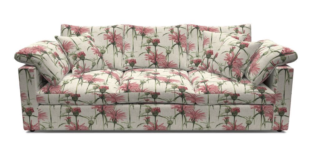 4 Seater Straight Arm Sofa