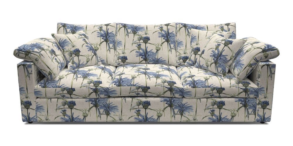 4 Seater Straight Arm Sofa