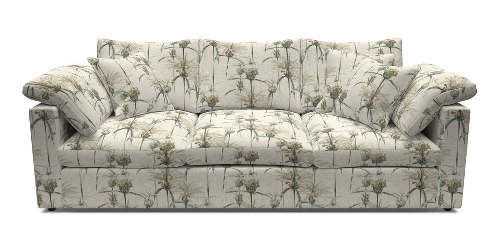 4 Seater Straight Arm Sofa