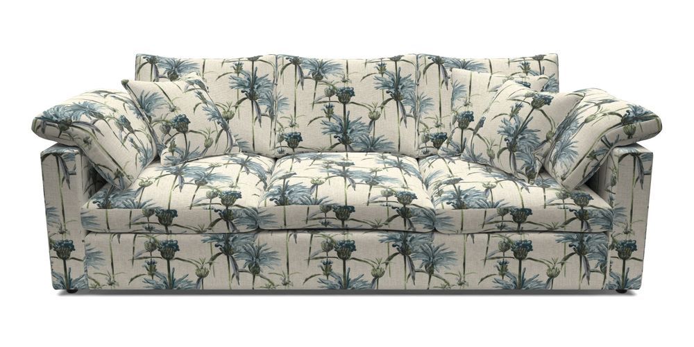 4 Seater Straight Arm Sofa