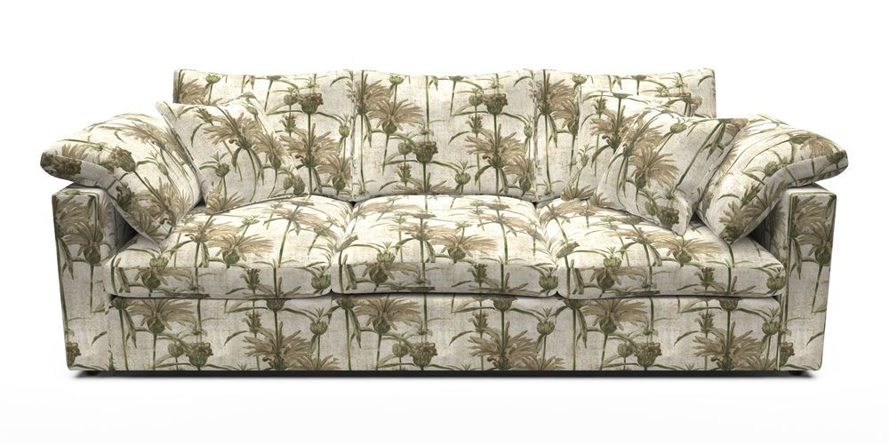 4 Seater Straight Arm Sofa