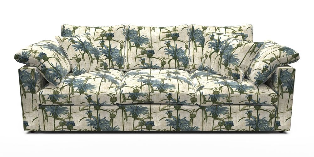 4 Seater Straight Arm Sofa