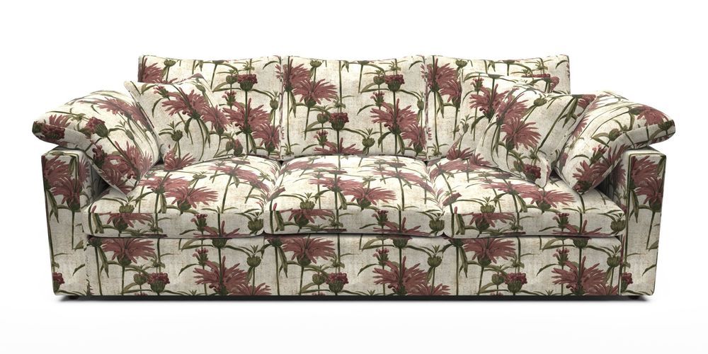 4 Seater Straight Arm Sofa