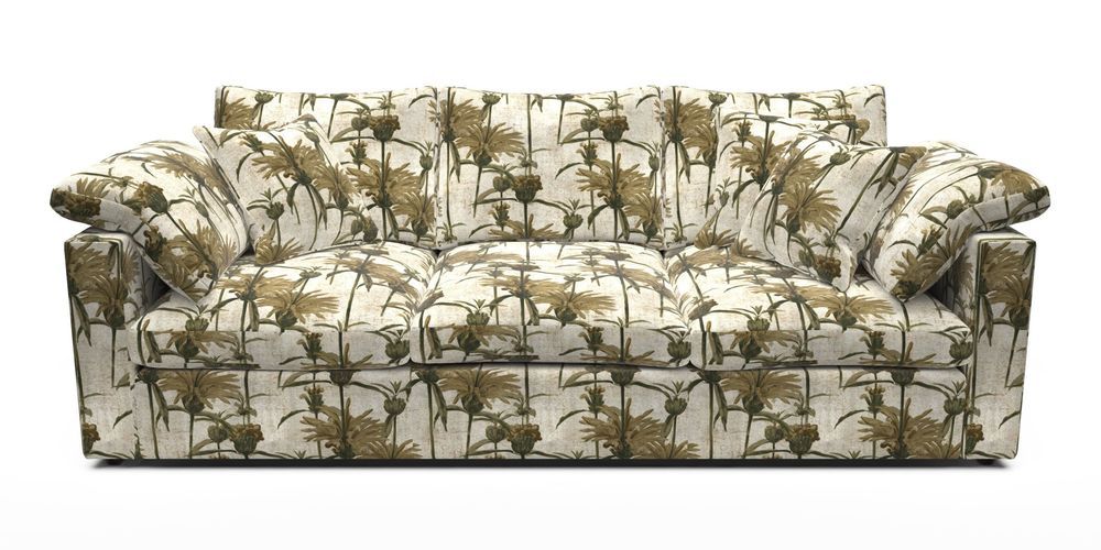 4 Seater Straight Arm Sofa