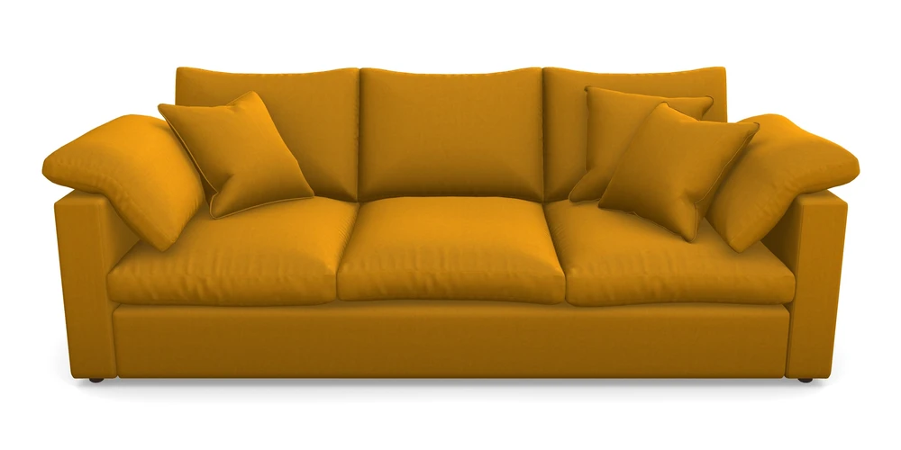 4 Seater Straight Arm Sofa