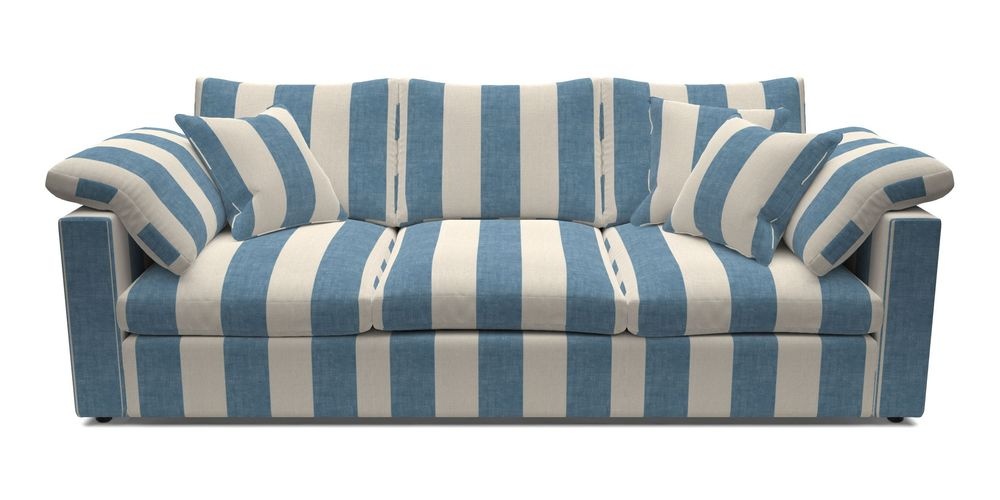 4 Seater Straight Arm Sofa