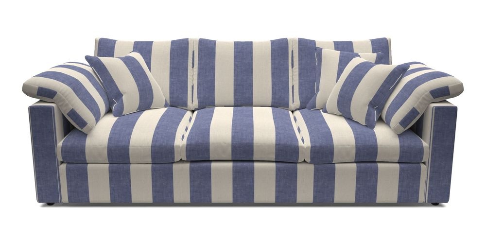 4 Seater Straight Arm Sofa