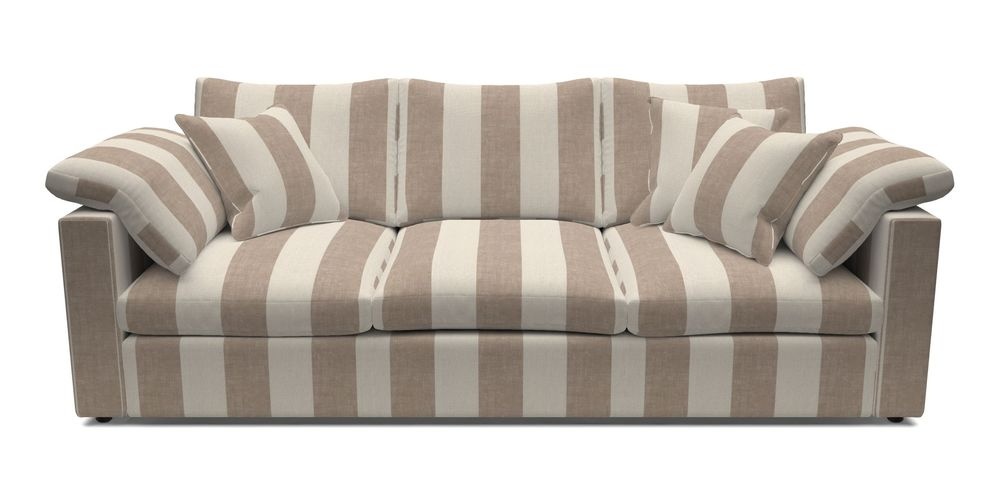 4 Seater Straight Arm Sofa