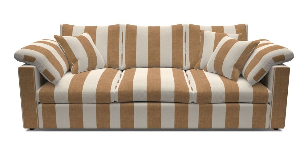 4 Seater Straight Arm Sofa