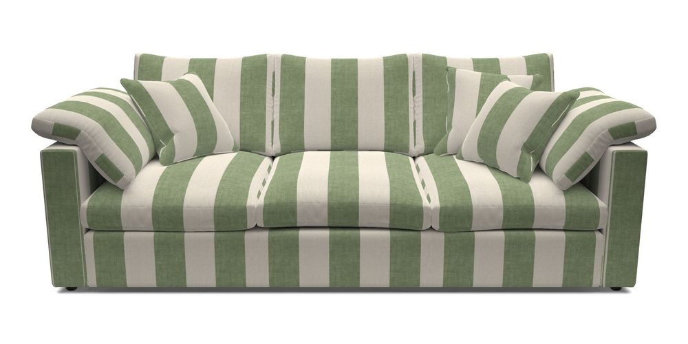 4 Seater Straight Arm Sofa