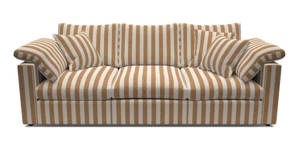 4 Seater Straight Arm Sofa