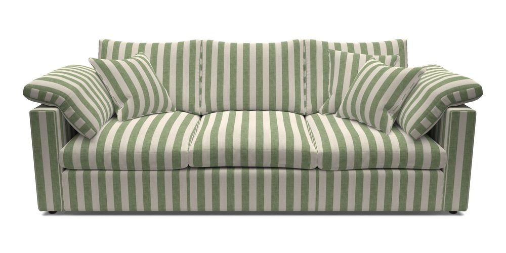 4 Seater Straight Arm Sofa