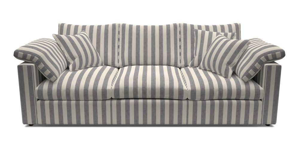 4 Seater Straight Arm Sofa