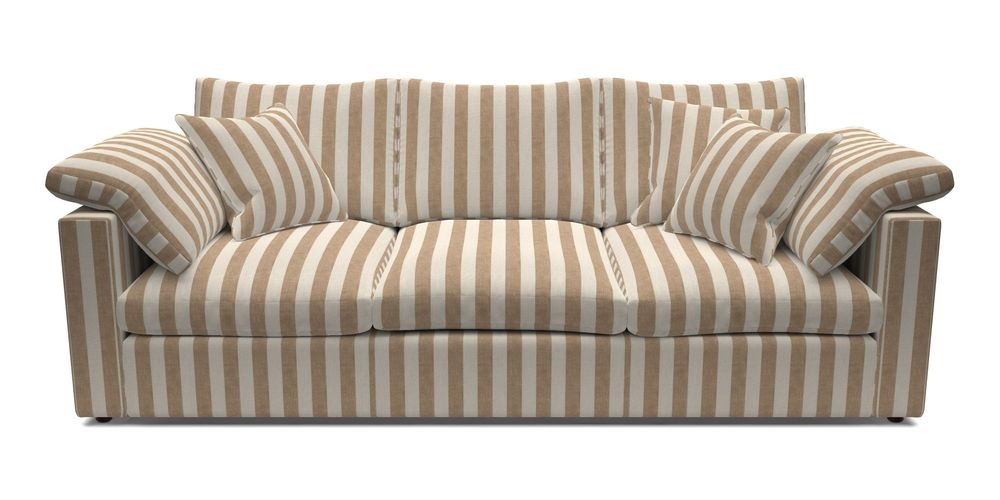 4 Seater Straight Arm Sofa