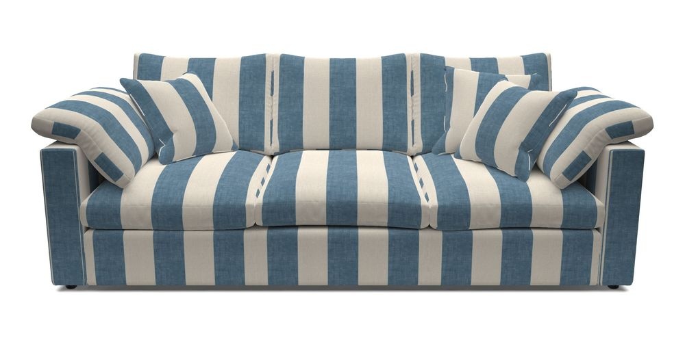 4 Seater Straight Arm Sofa