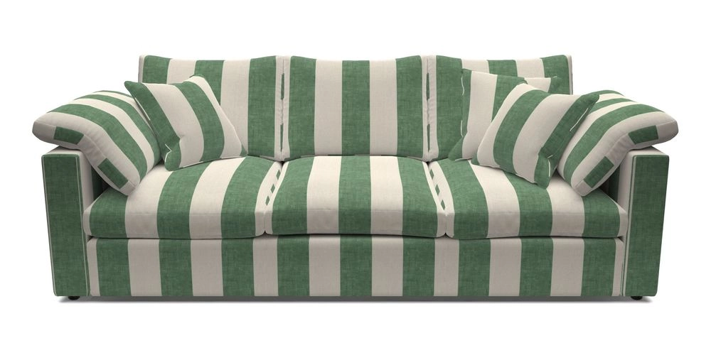 4 Seater Straight Arm Sofa