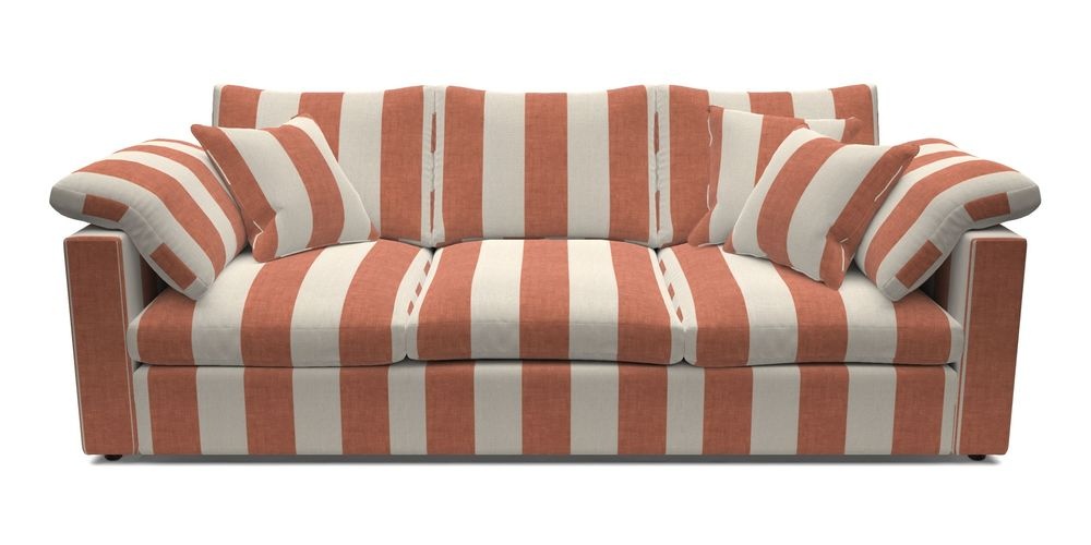 4 Seater Straight Arm Sofa