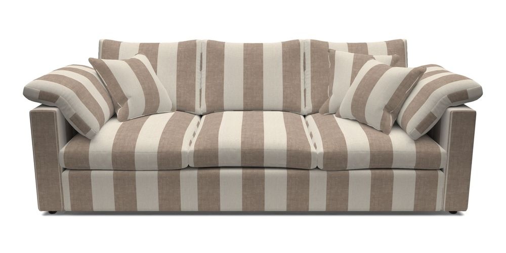 4 Seater Straight Arm Sofa