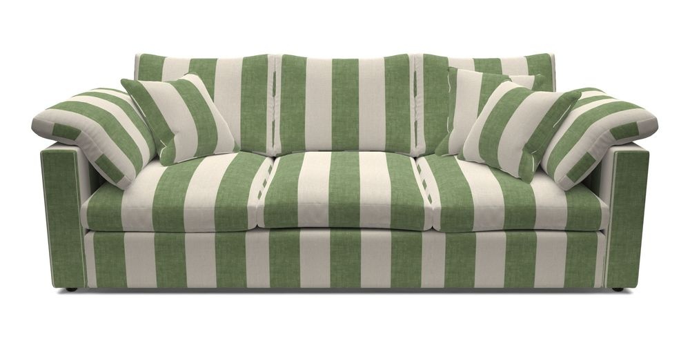 4 Seater Straight Arm Sofa