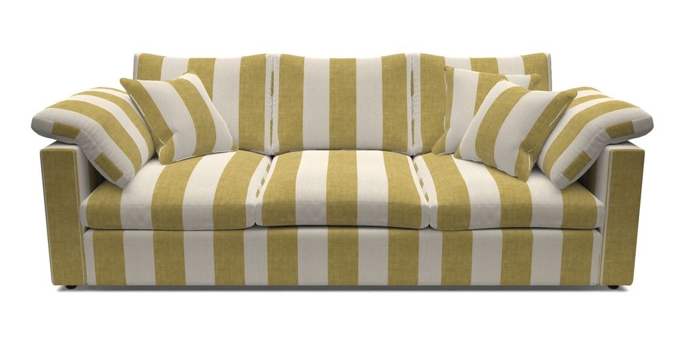 4 Seater Straight Arm Sofa
