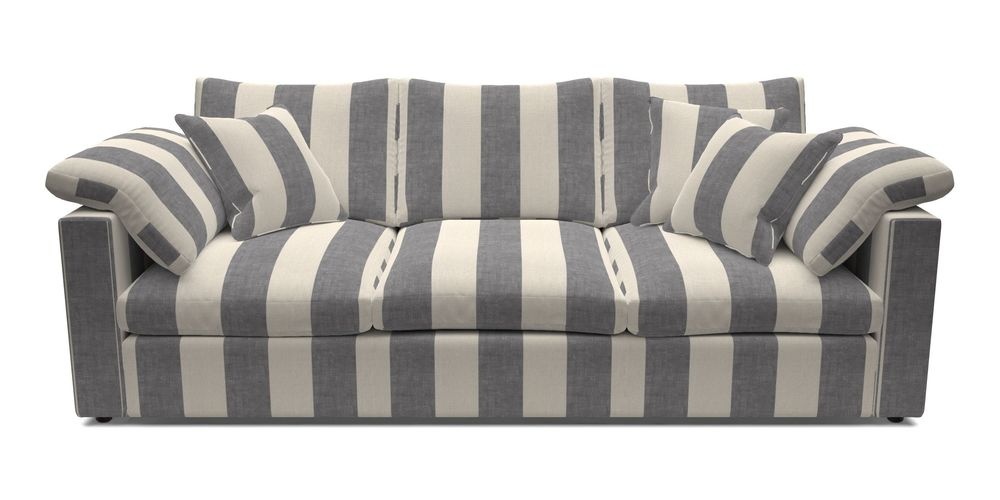 4 Seater Straight Arm Sofa