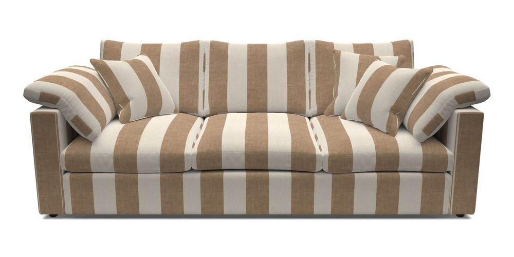 4 Seater Straight Arm Sofa