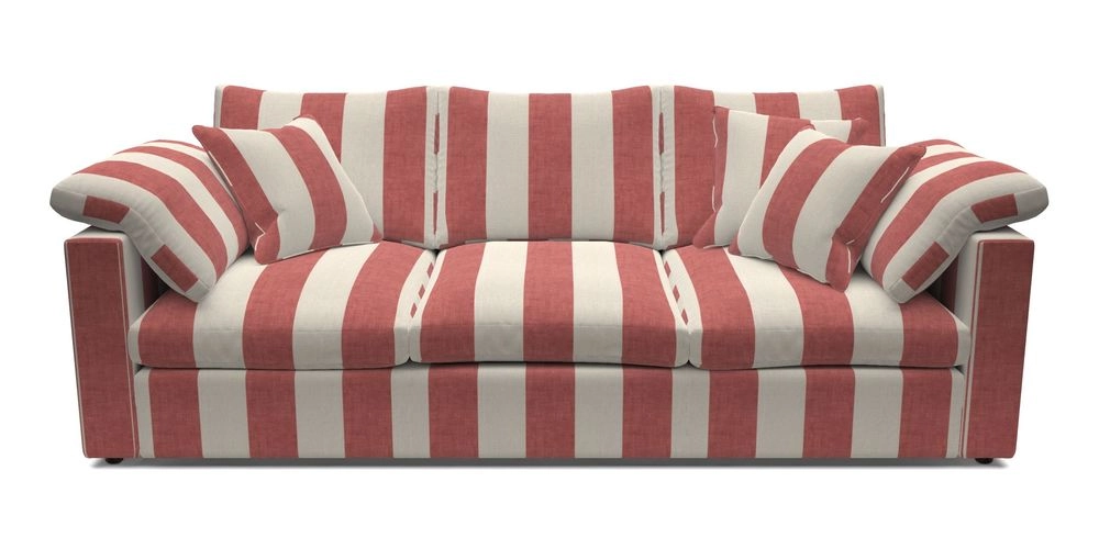 4 Seater Straight Arm Sofa