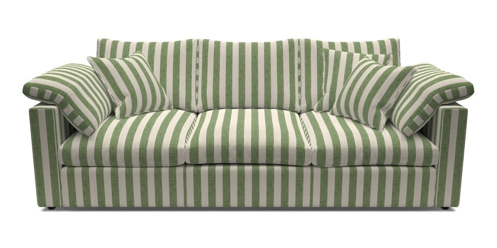 4 Seater Straight Arm Sofa