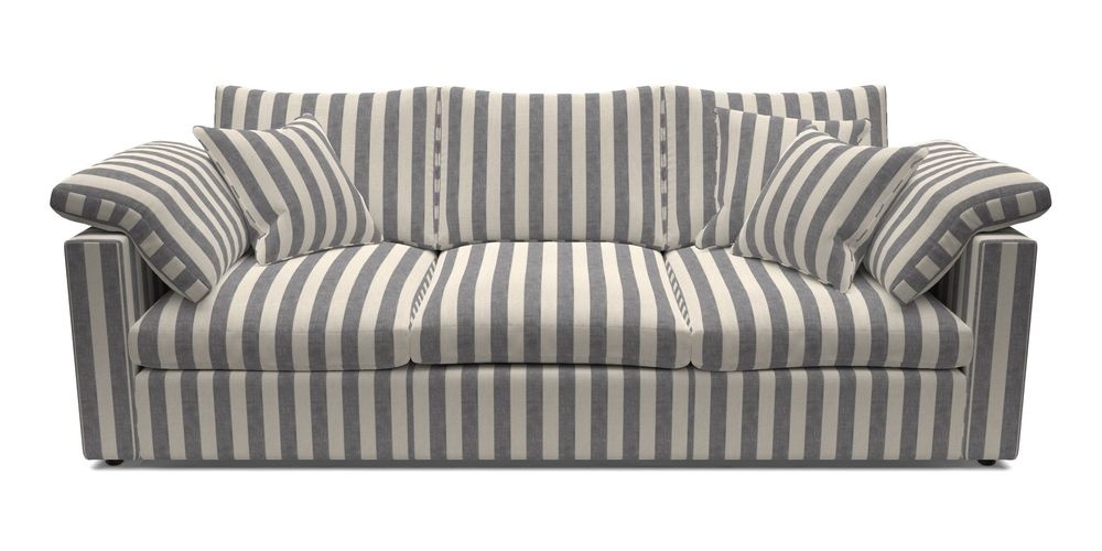 4 Seater Straight Arm Sofa