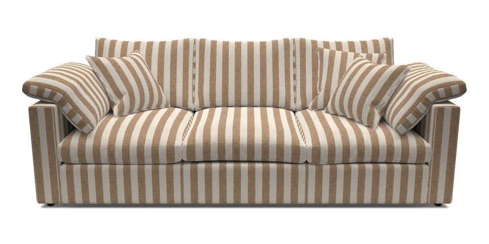 4 Seater Straight Arm Sofa