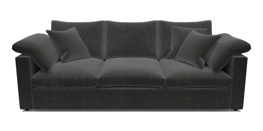 4 Seater Straight Arm Sofa